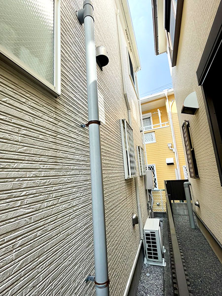 室外機　大地置き　室外化粧カバーあり：ダイキン　S28YTES