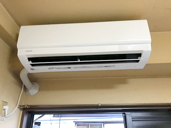 埼玉県所沢市 Y様　新品エアコン（2.2ｋＷ）取り付け工事のご依頼ありがとうございました。