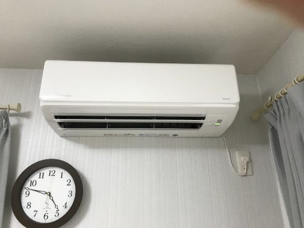 東京都 Ｈ様　エアコン（2.8ｋＷ）新品エアコン取り付け工事のご依頼ありがとうございました。