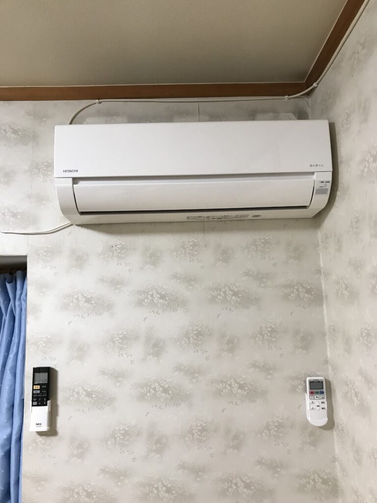 神奈川県相模原市 Ｈ様　新品エアコン取り付け工事（2.2ｋＷ）のご依頼ありがとうございました。