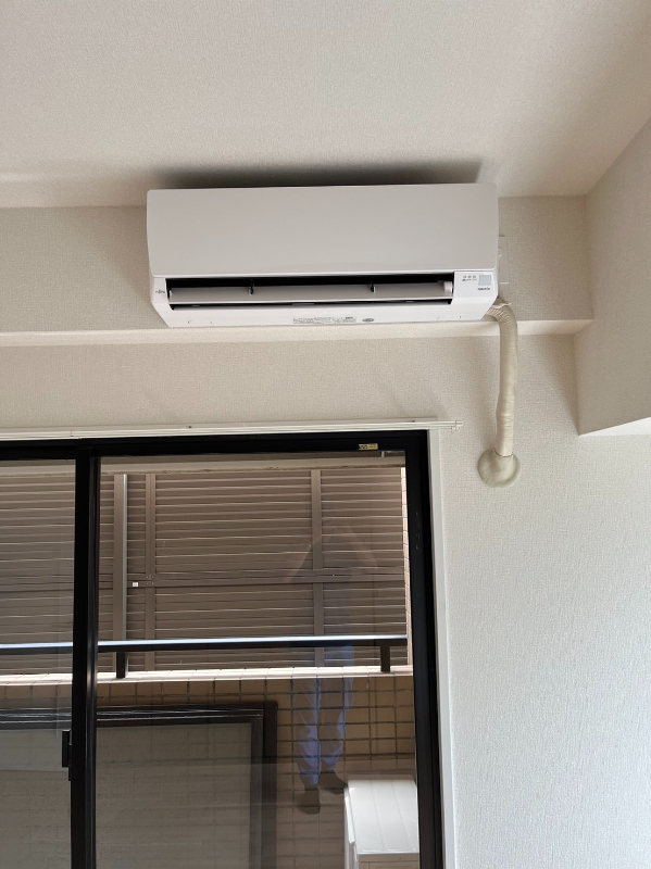 埼玉県さいたま市　Ｆ様　エアコン（2.2ｋＷ）新品エアコン取り付け工事のご依頼ありがとうございました。