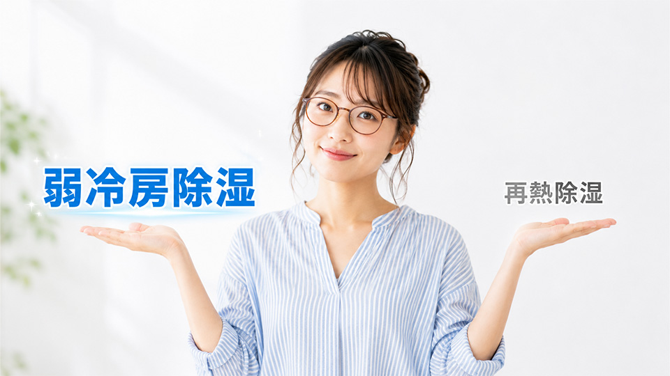 弱冷房除湿のイメージ画像