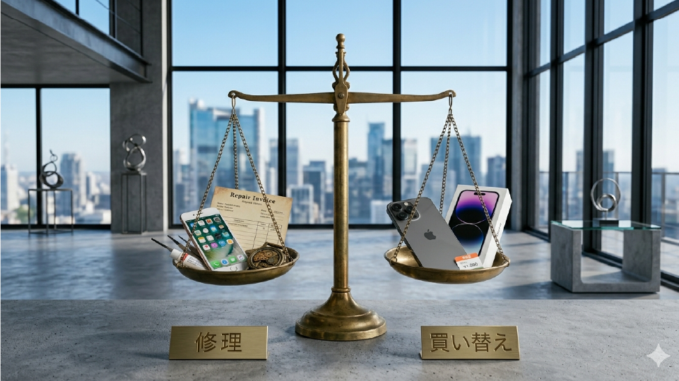 室外機の交換とエアコン本体の買い替えの判断基準のイメージ画像