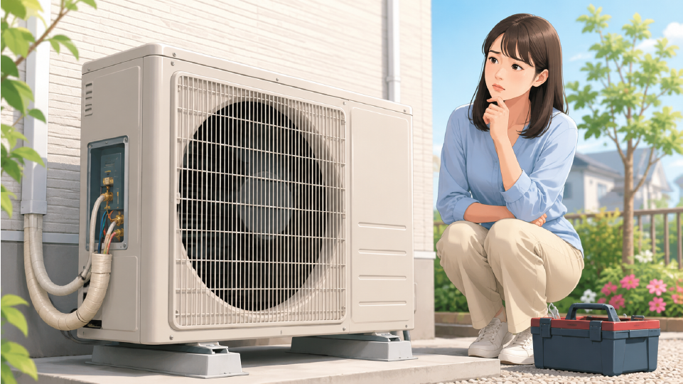 エアコン室外機の交換にかかる費用相場のイメージ画像