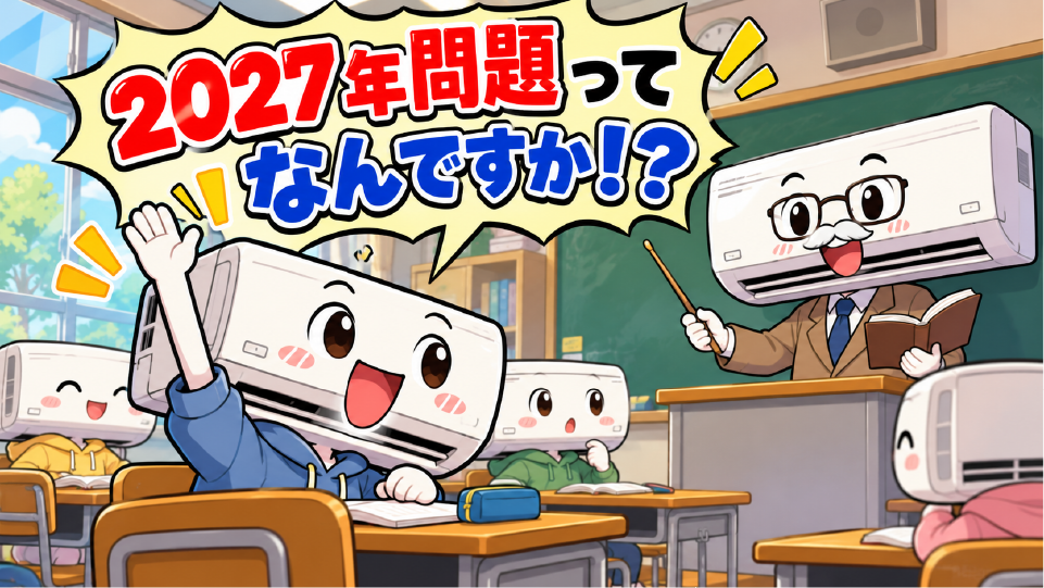 エアコン2027年問題に関するよくある質問、のイメージ画像